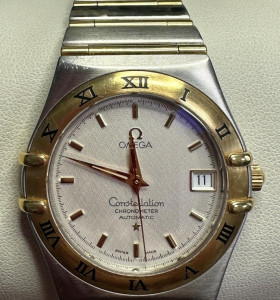 1-1-263399-1-Reloj OMEGA caballero oro Constellation automatic 35mm