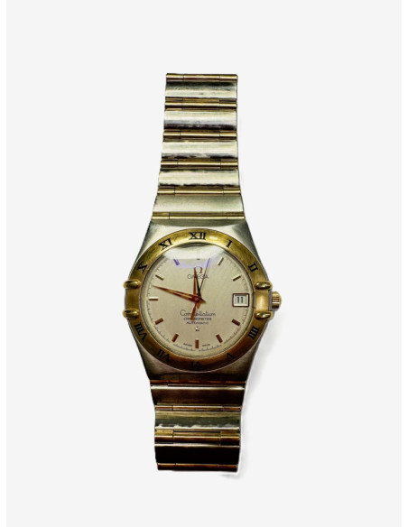 1-1-263399-4-Reloj OMEGA caballero oro Constellation automatic 35mm