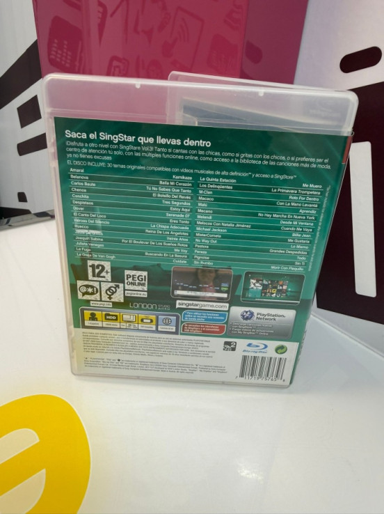 9-9-74029-5-Videojuego PS3 Singstar Vol.3