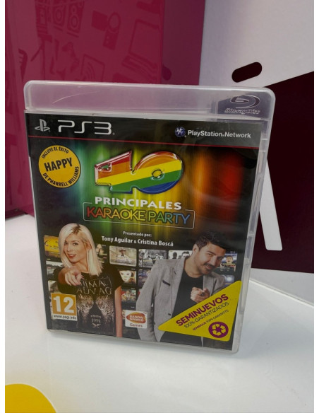 9-9-74031-1-Videojuego PS3 40 Principales Karaoke Party 