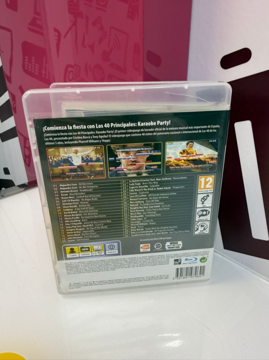 9-9-74031-3-Videojuego PS3 40 Principales Karaoke Party 