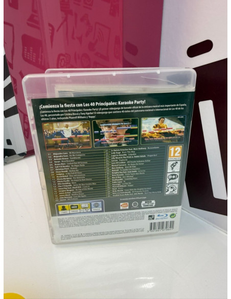 9-9-74031-3-Videojuego PS3 40 Principales Karaoke Party 