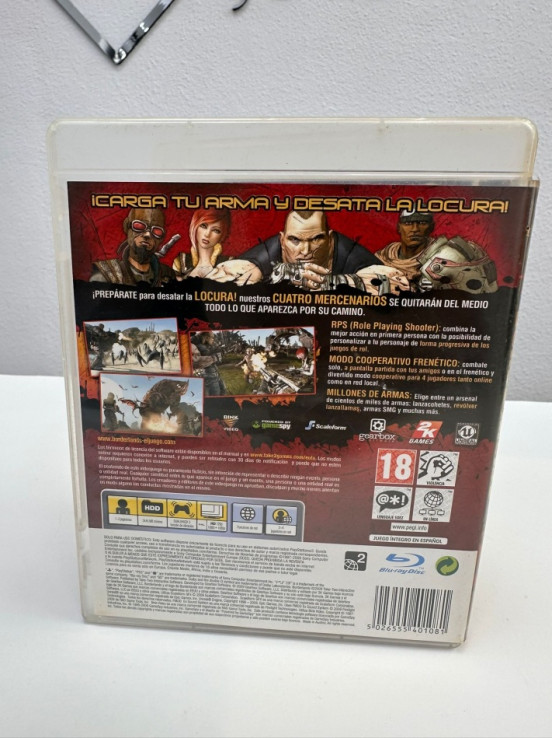 1-1-265886-3-Videojuego Borderlands Ps3
