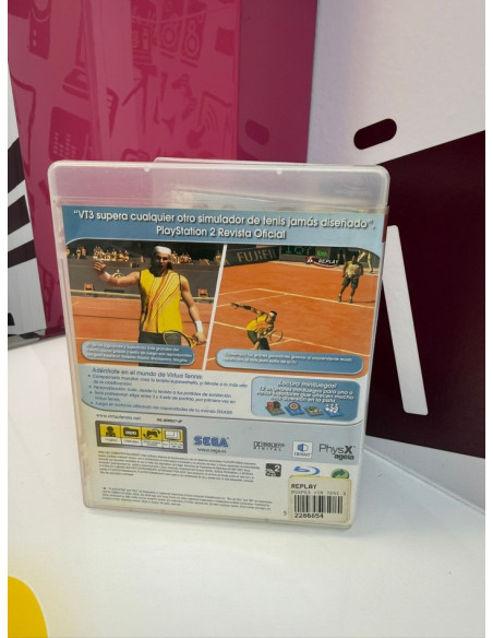 9-9-74037-3-Videojuego PS3 Virtua Tennis 3