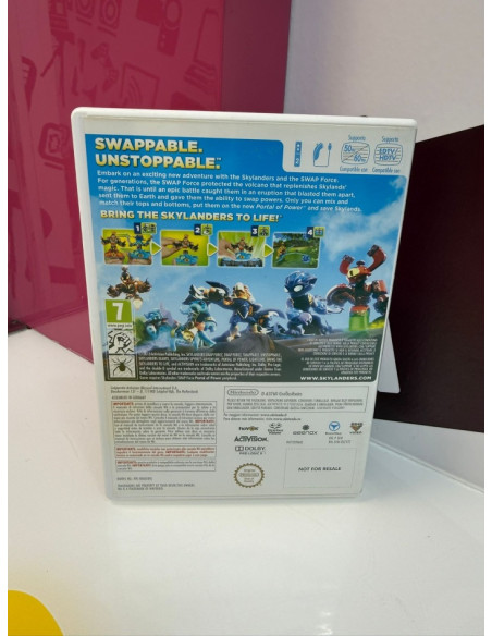 9-9-74039-3-Videojuego Wii Skylanders Swap Force