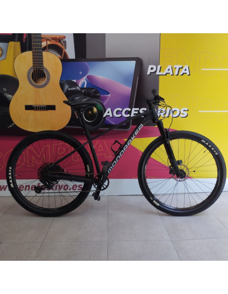 6-6-162270-1-Bicicleta Montana Mondraker Chrono 29 Plata Negro Talla M