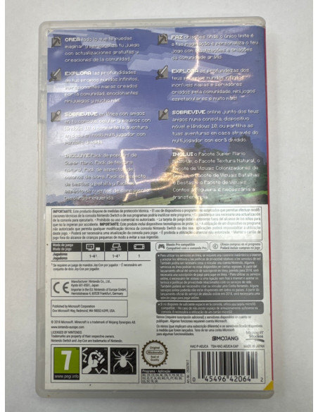 1-1-265441-2-Videojuego Nintendo Switch Minecraft
