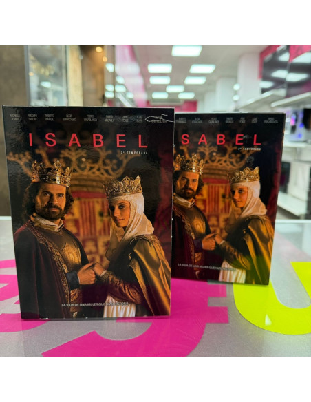 7-7-83282-1-Coleccionismo DVD Isabel 2 Temporada