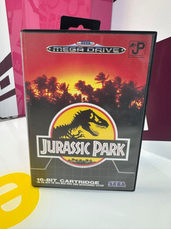 9-9-74019-1-Videojuego Mega Drive Jurassic Park 