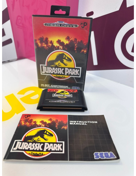9-9-74019-3-Videojuego Mega Drive Jurassic Park 
