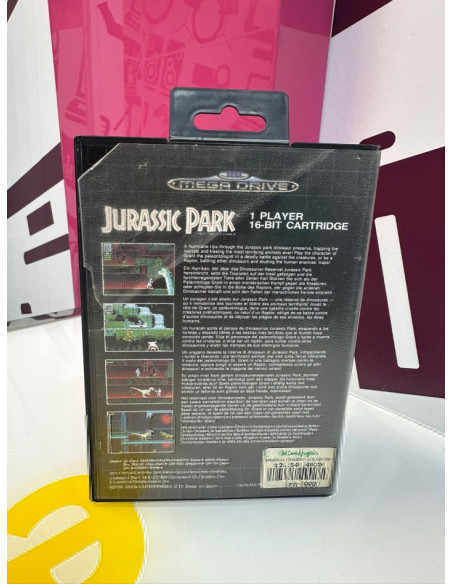 9-9-74019-4-Videojuego Mega Drive Jurassic Park 