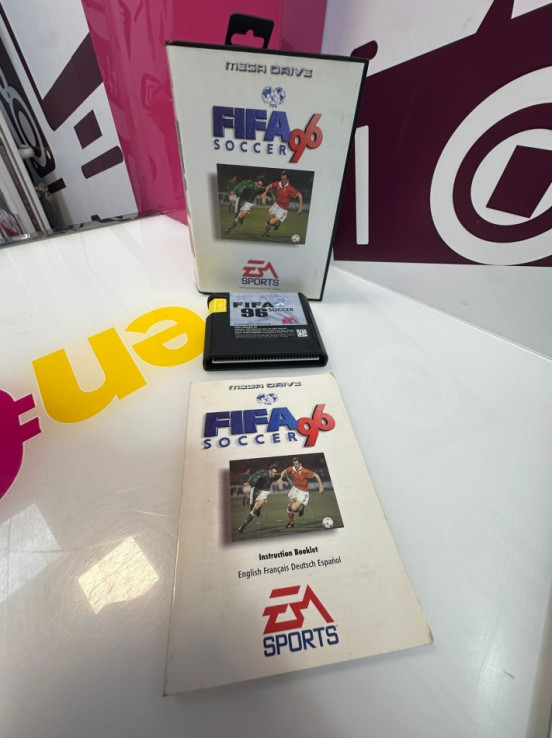 9-9-74021-4-Videojuego Mega Drive FIFA 96