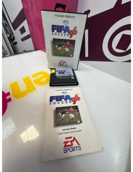 9-9-74021-4-Videojuego Mega Drive FIFA 96