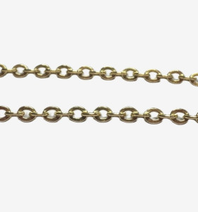 1-1-264592-1-Cadena eslabones tipo forzada de oro amarillo 18K 2