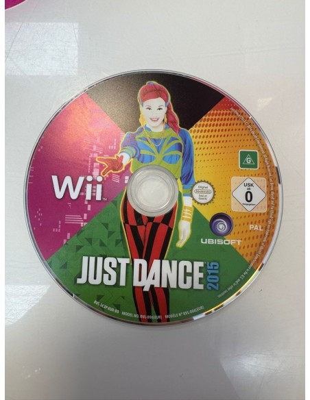 9-9-74152-1-Videojuego Wii Just Dance 2015 (sin caratula)