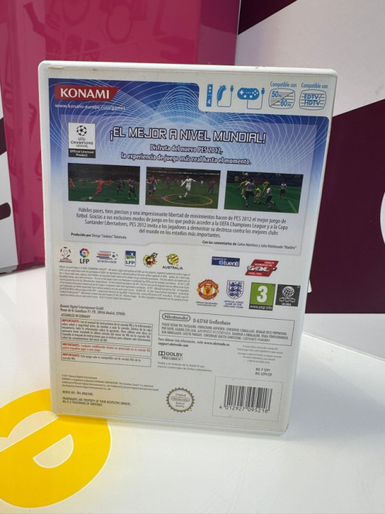 9-9-74153-3-Videojuego Wii PES2012