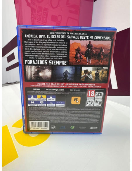 9-9-74159-3-Videojuego PS4 Red dead redemption II
