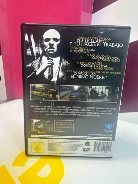 9-9-74134-3-Videojuego PS2 The Getaway 