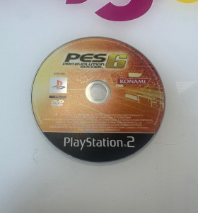9-9-74139-1-Videojuego PS2 pes 6 (sin caratula)