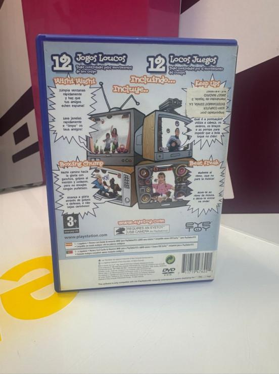 9-9-74135-3-Videojuego PS2 Eye Toy Play 