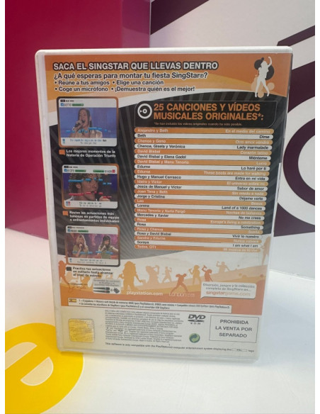 9-9-74137-3-Videojuego PS2 Signstar Operacion Triunfo 