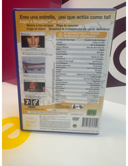 9-9-74138-3-Videojuego PS2 singstar