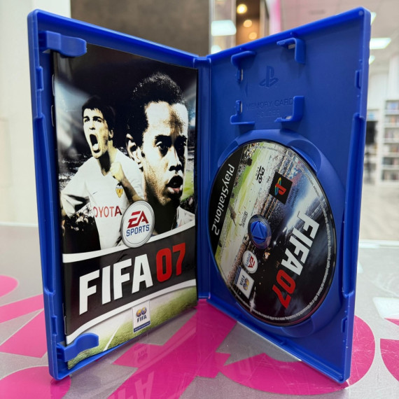 7-7-83333-2-Videojuego PS2 Fifa 07 