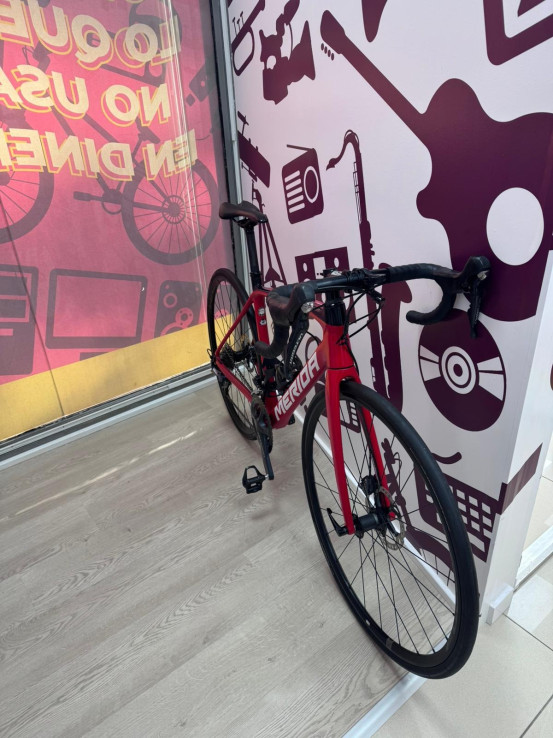 9-9-72372-3-Bicicleta Carretera MERIDA RICHEY SCULTURA DISC 6000 Talla S-M 