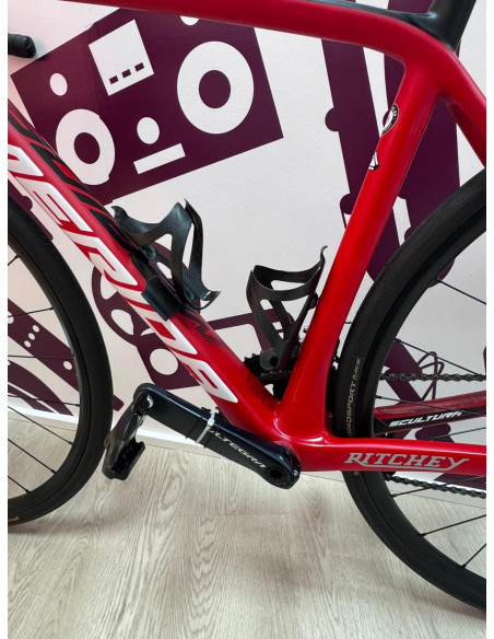 9-9-72372-16-Bicicleta Carretera MERIDA RICHEY SCULTURA DISC 6000 Talla S-M 