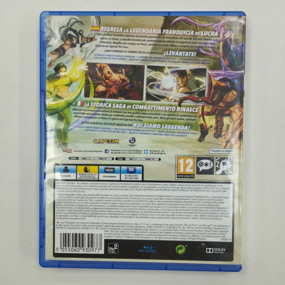 6-6-165774-2-Videojuego PS4 Street Fighter V