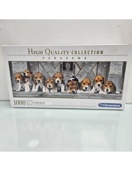 8-8-74517-1-Bebé y juguetes Puzzle 1000 piezas Clementoni (dibujo de perritos) (NUEVO)