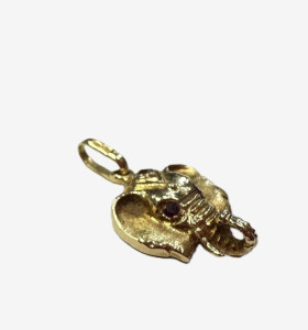 1-8-70451-1-Colgante en forma de cabeza de elefante con circonitas  2