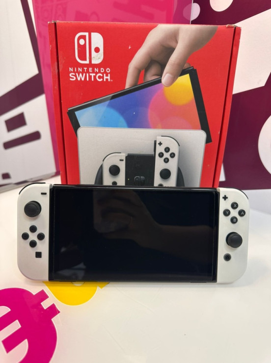 9-9-74204-2-Consola Nintendo Switch Oled Blanca 