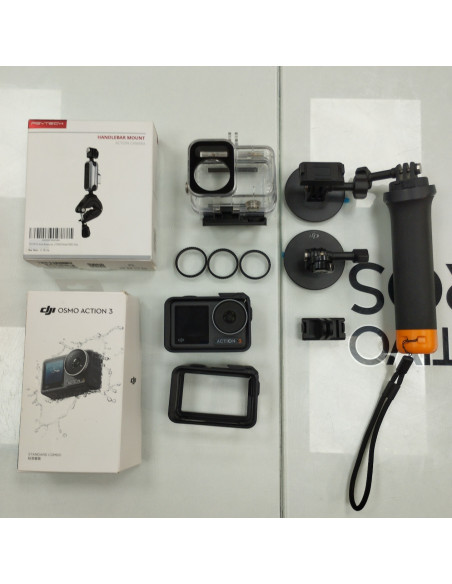 6-6-165512-1-Videocámara Digital DJI Osmo Action 3 Con Accesorios