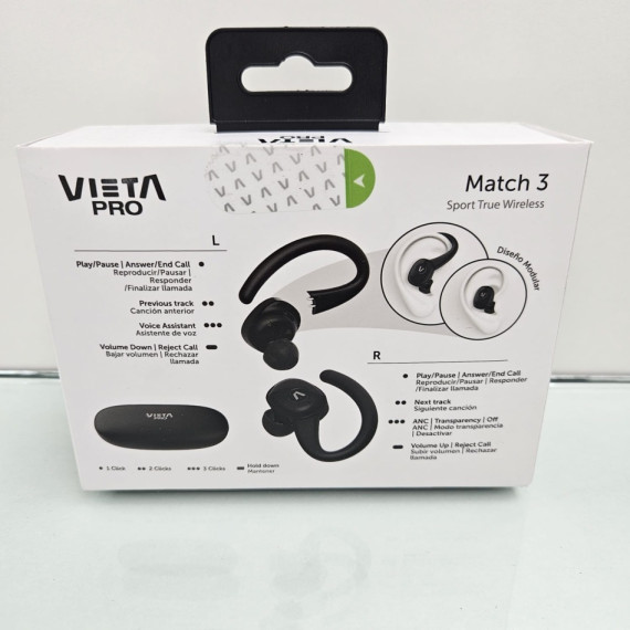 8-8-74535-8-Auriculares Inalámbricos Vieta Pro Match 3 (NUEVO)