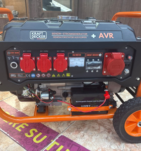 1-1-266168-1-Generador Electricidad Grupo Electrógeno Gasolina 8.5kW 8500W AVR Insonorizado 