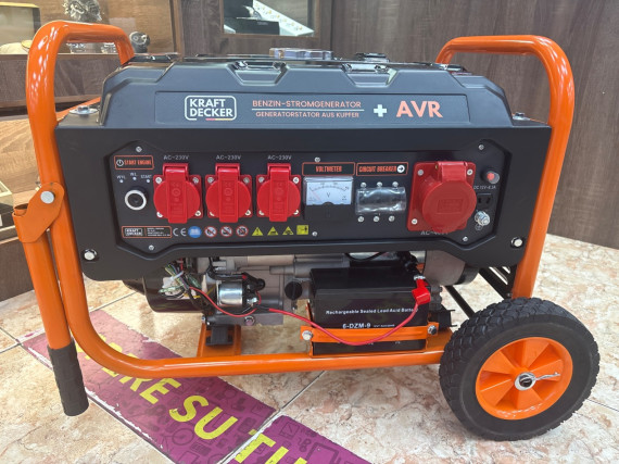 1-1-266168-1-Generador Electricidad Grupo Electrógeno Gasolina 8.5kW 8500W AVR Insonorizado 