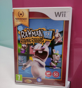 9-9-70256-1-Videojuego Wii Rayman raving rabbids