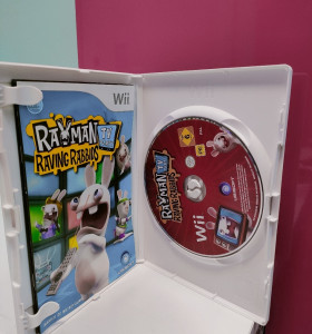 9-9-70256-1-Videojuego Wii Rayman raving rabbids 2