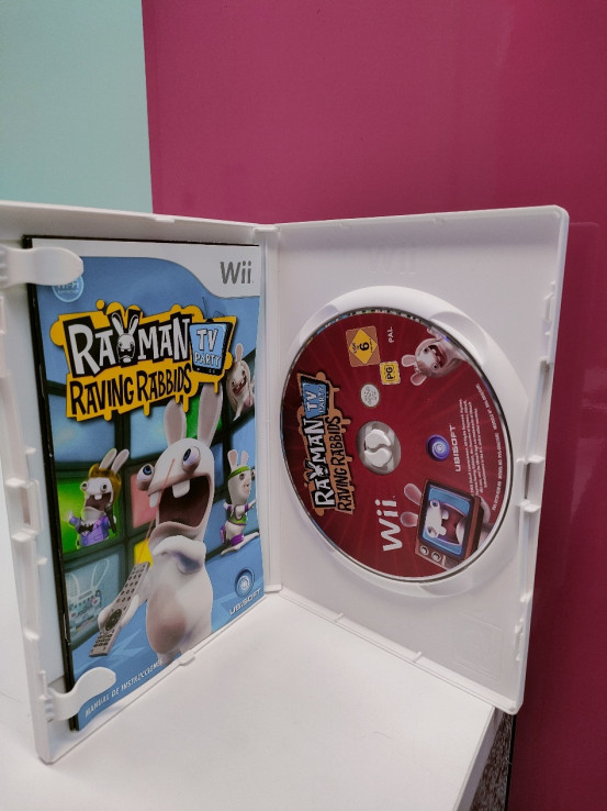 9-9-70256-2-Videojuego Wii Rayman raving rabbids