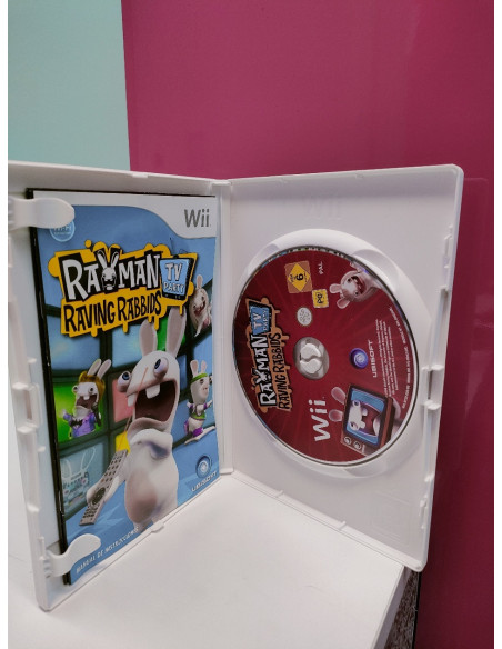 9-9-70256-2-Videojuego Wii Rayman raving rabbids
