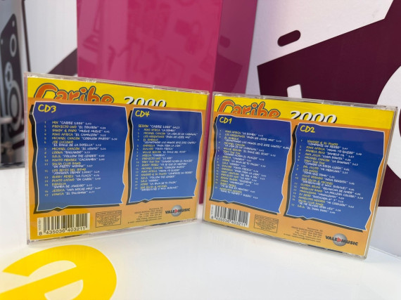 9-9-74248-3-CD Pack Caribe 2000 La bomba del verano CD 1,2,3 y 4