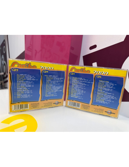 9-9-74248-3-CD Pack Caribe 2000 La bomba del verano CD 1,2,3 y 4