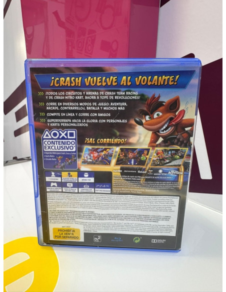 9-9-74276-3-Videojuego PS4 ctr crash team racing nitro fueled 