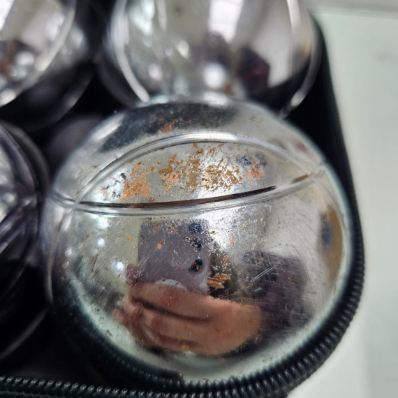 8-8-74485-3-Petanca Set 6 bolas metálicas