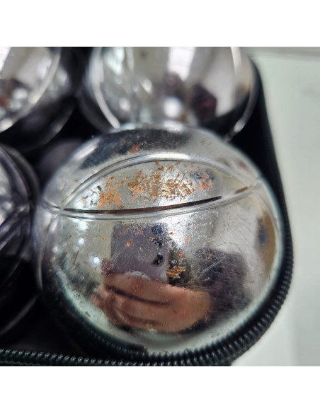 8-8-74485-3-Petanca Set 6 bolas metálicas