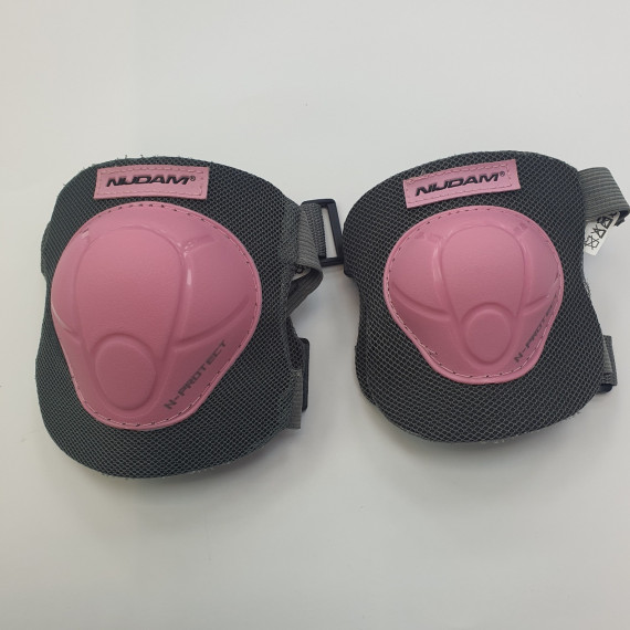 1-1-266811-1-Protecciones Patinaje Rodilla Rosa