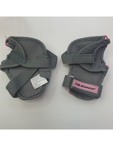 1-1-266815-2-Protecciones Patinaje Rodilla Rosa