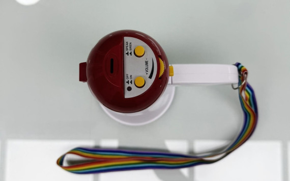 8-8-74659-2-Megáfono blanco portátil