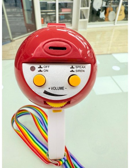 8-8-74659-3-Megáfono blanco portátil